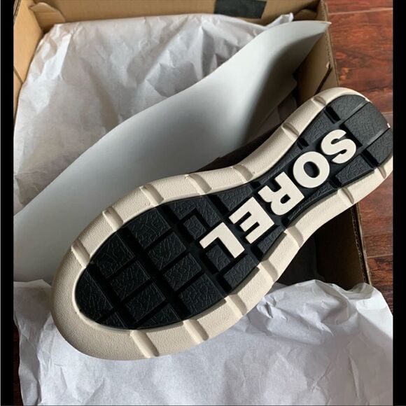 Sorel joan leather waterproof boot with faux fur collar EVA footbed size 6,5 new - Picture 9 of 14